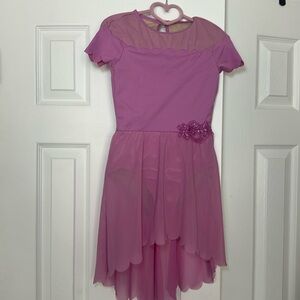 Weissman lyrical dress pink